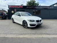 Used BMW 218 Sport Line 2017 White Coupe