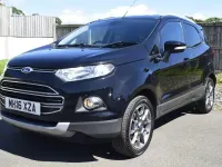 Used Ford Ecosport Titanium 95 HP (69 kW) 2016 Black SUV