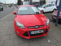 Used Ford Focus Zetec 2014 Red Hatchback