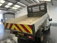 Used Ford Transit 130 HP (95 kW) 2021 White Cabriolet