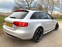 Begagnad Audi A4 Black Edition 170 HK (125 kW) 2011 Silver Kombi