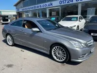 Used Mercedes E350 2009 Grey Coupe