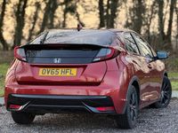 Begagnad Honda Civic SR 2015 Röd Halvkombi