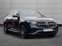 Used Mercedes EQC400 AMG line 300 kW (408 HP) 2023 Obsidian black SUV
