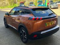 Used Peugeot e-2008 Allure Premium 100 kW (136 HP) 2022 Orange SUV