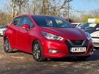 Used Nissan Micra Acenta 90 HP (66 kW) 2017 Red Hatchback