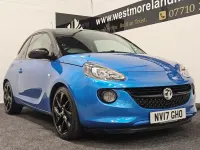 Used Vauxhall Adam S 70 HP (51 kW) 2017 Blue Hatchback