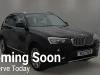 Used BMW X3 xLine 2017 Black SUV