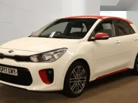 Used Kia Rio 84 HP (61 kW) 2017 White Hatchback