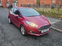 Used Ford Fiesta Zetec 2013 Red Hatchback