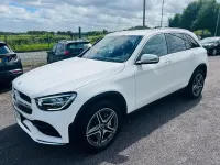 Used Mercedes GLC300e AMG line 2022 White SUV