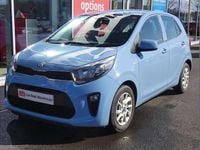 Used Kia Picanto 65 HP (47 kW) 2020 Blue Hatchback