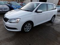 Used Skoda Fabia 75 HP (55 kW) 2017 White Estate