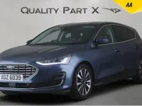 Used Ford Focus Titanium 125 HP (91 kW) 2022 Blue Hatchback