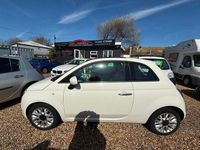 Used Fiat 500 Lounge 2015 White Hatchback
