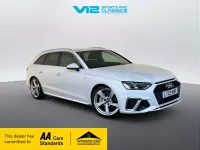 Used Audi A4 S-Line 204 HP (150 kW) 2023 White Estate