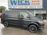 Used VW Transporter Highline 101 HP (74 kW) 2018 Black Van