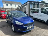 Used Ford C-MAX Zetec 120 HP (88 kW) 2015 Blue MPV