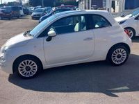 Used Fiat 500 Lounge 69 HP (50 kW) 2018 White Hatchback