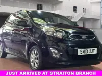 Second-hand Kia Picanto 84 CP (61 kW) 2013 Negru Hatchback