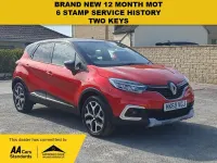 Used Renault Captur GT-Line 90 HP (66 kW) 2019 Red SUV