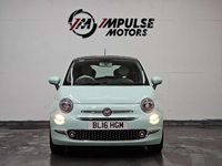 Used Fiat 500 Lounge 69 HP (50 kW) 2016 Green Hatchback
