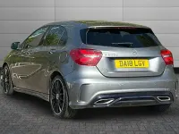 Used Mercedes A200 AMG line 134 HP (98 kW) 2018 Mountain grey Hatchback
