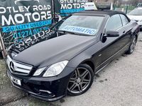 Used Mercedes E250 2011 Black Cabriolet