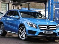 Used Mercedes GLA200 AMG line 136 HP (100 kW) 2016 Blue SUV