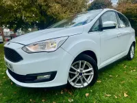 Begagnad Ford C-MAX Zetec 125 HK (91 kW) 2015 Vit Minibuss