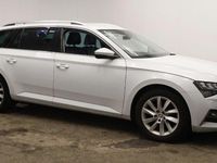 Used Skoda Superb SE Technology 218 HP (160 kW) 2022 White Estate
