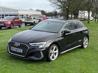 Used Audi A3 Sportback S-Line 110 HP (80 kW) 2020 Black Hatchback