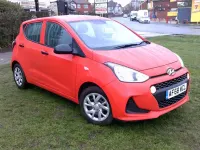 Begagnad Hyundai i10 67 HK (49 kW) 2018 Röd Halvkombi