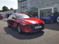 Used Mazda 3 122 HP (89 kW) 2019 Red Hatchback