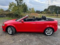 Used Audi A3 Cabriolet Sport 140 HP (102 kW) 2010 Red Cabriolet