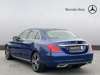 Used Mercedes C200 2020 Blue Sedan