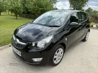 Used Vauxhall Viva 75 HP (55 kW) 2017 Black Hatchback