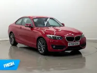 Begagnad BMW 218 Sport Line 2018 Röd Sportkupé