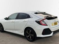 Used Honda Civic SR 126 HP (92 kW) 2018 White Hatchback