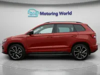 Used Skoda Karoq SportLine 150 HP (110 kW) 2019 Red SUV