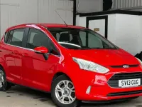 Używany Ford B-MAX Zetec 100 KM (73 kW) 2013 Czerwony Minivan