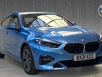 Used BMW 218 Sport Line 136 HP (100 kW) 2021 Blue Coupe