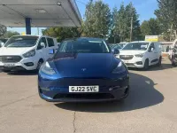 Used Tesla Model Y Long Range AWD 378 kW (514 HP) 2022 Blue SUV