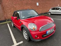 Usado Mini Cooper Cabriolet 122 HP (89 kW) 2013 Vermelho Cabrios