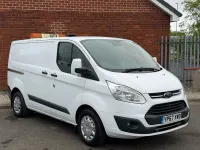 Used Ford Transit Custom Trend 130 HP (95 kW) 2018 White Van