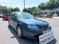 Used Saab 9-3 Aero 2007 Blue Estate