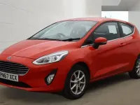 Używany Ford Fiesta Zetec 2017 Czerwony Hatchback
