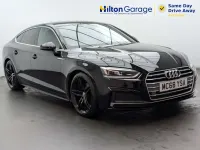 Begagnad Audi A5 S-Line 2019 Svart Sportkupé