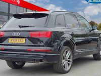Begagnad Audi Q7 Black Edition 286 HK (210 kW) 2019 Svart SUV