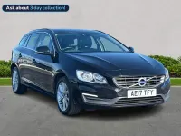 Used Volvo V60 SE 120 HP (88 kW) 2017 Black Estate